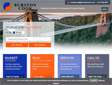 Tablet Screenshot of burstoncook.co.uk
